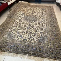 یک جفت قالی شش متری کاشان وسه متری