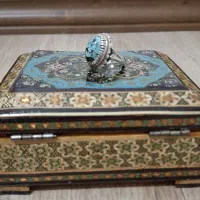 انگشتر دستساز فیروزه نیشابور