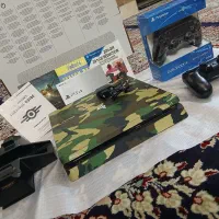 ps4 اسلیم+۲ دسته اصلی+فول بازی آنلاین+لوازم جانبی