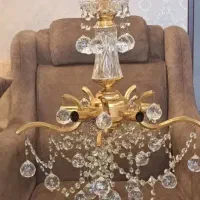فروش و خرید.ار لوستر برنز ( برنج ) طلایی|لوستر و چراغ آویز|اصفهان, ناژوان|دیوار