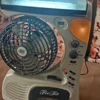 ظبط ومهتابی شارژی پنکه دار قدیمی