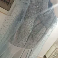 لباس مجلسی شیک دخترانه فقط یک شب پوشیده شده|لباس|تهران, آذری|دیوار