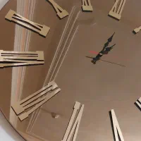 ساعت آینه ای|ساعت دیواری و تزئینی|تبریز, |دیوار