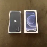 گوشی اپل ۱۲ نرمال ۱۲۸ گیگ zaa رنگ مشکی