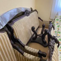 مبل وناهار خوری کلاسیک استیل ۹نفره چوب راش