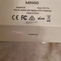 اسپیکر صوتی Miniso با باطری Marvel ، مسافرتی|سیستم صوتی خانگی|تهران, جردن|دیوار