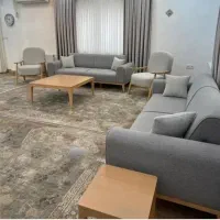 مبل 7 نفره مینیمال با پارچه خارجی