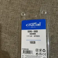 رم لپتاپ 16 5600 RAM  گارانتی حامی نو ddr5