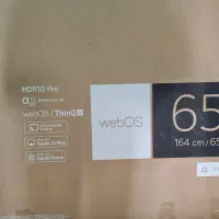 تلویزیون 65 اینچ ال جی|تلویزیون و پروژکتور|ایلام, |دیوار