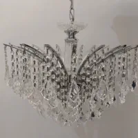 لوستر کریستال بسیار زیبا 22 شاخه