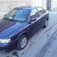 سمند ۹۷ EF7  رنگ آبی متالیک با رینگ صلیبی|خودرو سواری و وانت|رباط‌کریم, انجم آباد|دیوار