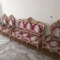 مبل سلطنتی ۶نفره اصل چوب