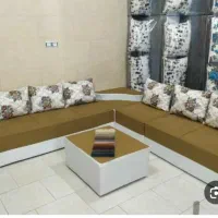 مبل ال راحتی بروز با پارچه های لوکس و خوشرنگ//زیبا|مبلمان خانگی و میز عسلی|تهران, شهرک شریفی|دیوار