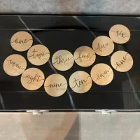 دیسک های ماهگرد مینیمال ۱۰سانت کودک|اسباب‌‌بازی|لنگرود, |دیوار