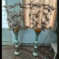 گلدان و گل