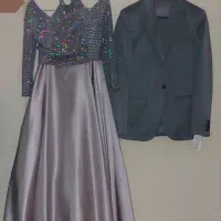 لباس مجلسی وکت وشلوار ل