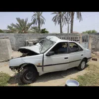پژو 405 مدل 91 تصادفی