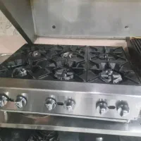 گاز و گریل فست فود