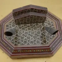 جا قلمی خاتم کاری|صنایع دستی و سایر لوازم تزئینی|رشت, گلسار|دیوار
