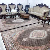 یک جفت فرش ماهی ۶متری ۷۰۰شانه نو نو