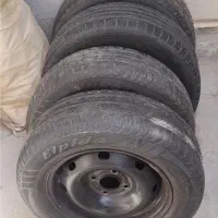 ۸ حلقه  رینگ ۱۴ با لاستیک ۷۰ درصد