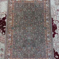 فرش گردویی ۷۰۰ شانه طرح افشان در حد نو