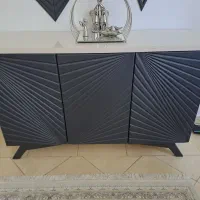 آینه کنسول طوسی|مبلمان خانگی و میز عسلی|شازند, |دیوار