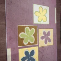 گلیم گل دار|گلیم، جاجیم، گبه|چالوس, |دیوار