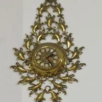 ساعت دیواری برنزی