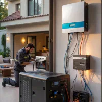 متخصص برق نصب استاپلایزر و ups