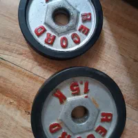 وزنه دوتا 1/5 کیلویی  دو تا 1 کیلویی