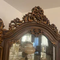 ویترین منبت کار دست لوکس و کلاسیک|بوفه، ویترین، کنسول|قم, بنیاد|دیوار