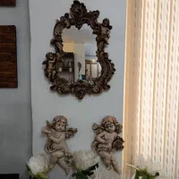 ایینه و فرشته رزین