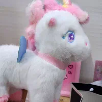 عروسک یونیکورن تک شاخ