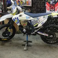 هاسکی فلات 300 هیولا کاربرات شده|موتورسیکلت|کرج, حسینآباد|دیوار