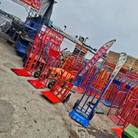 دو چرخ دستی حمل باربر ارتفاع ۱۴۰ آج دار گاری اجدار