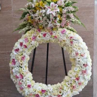 تاج گل درباری تاج گل یک طبقه و دو طبقه ترحیمی