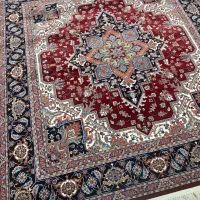 فرش180*200 150*350هریس لاکی تمام نخ(فرش کریم زاده)