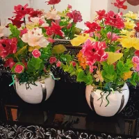 گل کریستال|گل مصنوعی|یاسوج, |دیوار