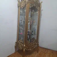 بوفه سلطنتی طلایی تمام چوب