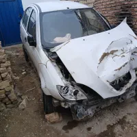 ماشین تیبا مدل ۹۳ تصادفی موتور سالم