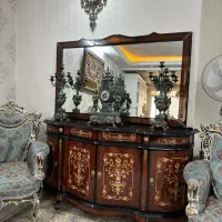 بوفه دکوره آیینه کنسول ساعت شمعدان|بوفه، ویترین، کنسول|تهران, آهنگ|دیوار