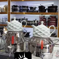 کتری/قوری/سماور/روگازی استیل کف چدن آر اس کا ارسال
