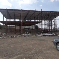 اسکلت فلزی آرماتوربندی سوله استخر آرشه فولادی|خدمات پیشه و مهارت|تبریز, |دیوار