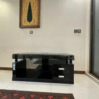 میزتلویزیون تمام شیشه