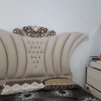 تختخواب دونفره همراه با اینه ودراور|تخت و سرویس خواب|تهران, دریاچه شهدای خلیج فارس|دیوار