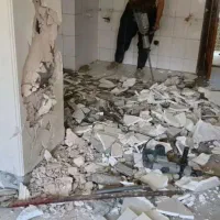 تخریب وسوراخ کاری  گرد بر شیار زن