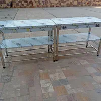 دو عدد میز کار استیل سه طبقه سفارشی ساز|کافی‌شاپ و رستوران|تهران, شکیبا|دیوار