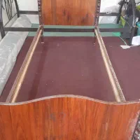تخت خواب یک نفره چوبی