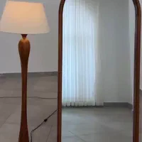 ست آیینه قدی و کنسول چوبی